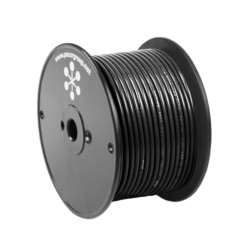 Pacer Black 16 AWG Primary Wire 100 WUL16BK100