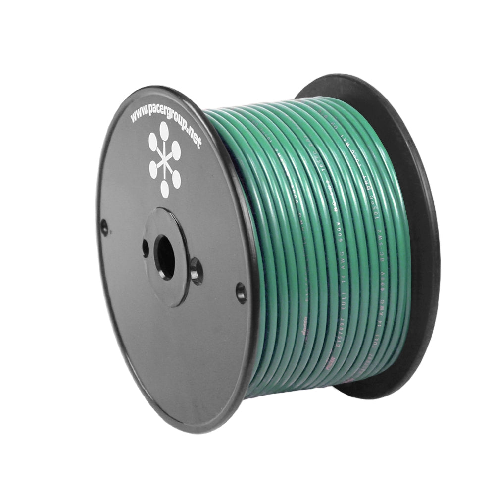 Pacer Green 10 AWG Primary Wire 100 WUL10GN100