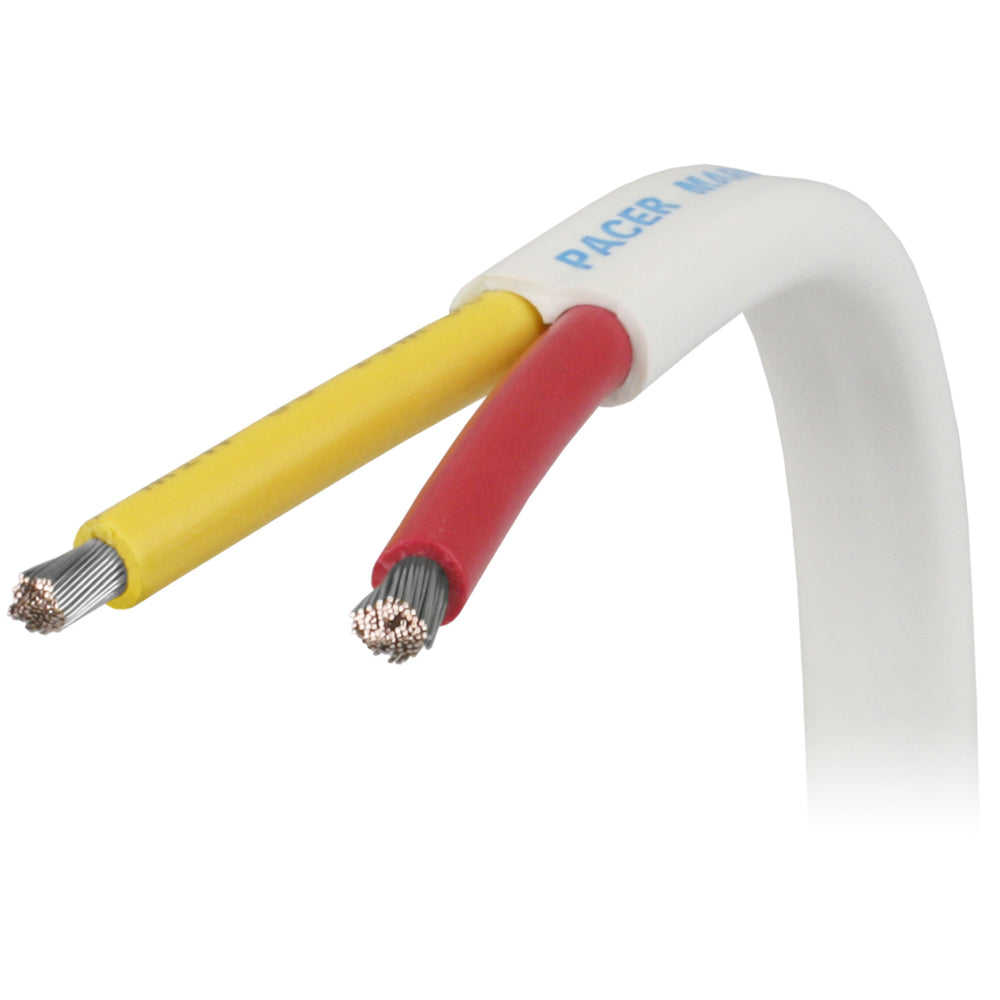 Pacer 162 AWG Safety Duplex Cable RedYellow Sold By The Foot W162RYWFT