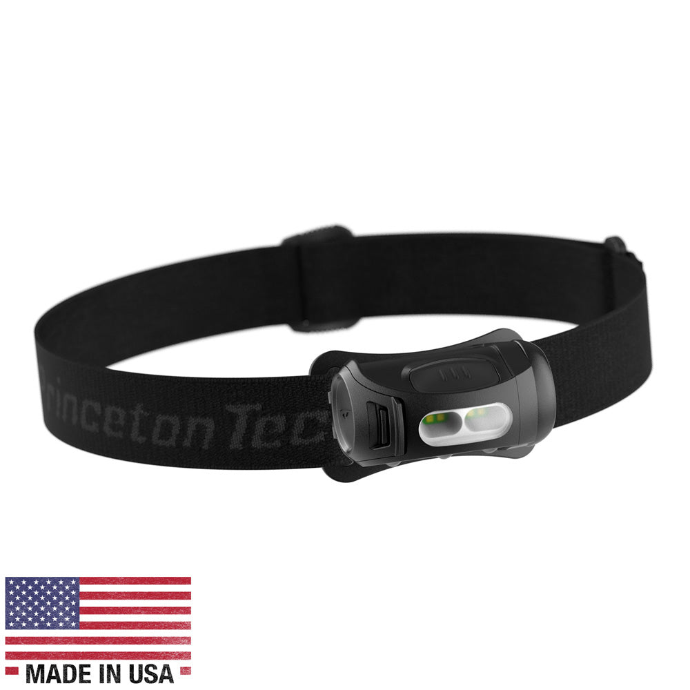 Princeton Tec Fred Headlamp  Black wRed LED FRED21BK