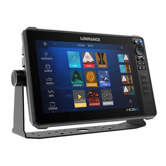 Lowrance HDS PRO 12  w Preloaded CMAP DISCOVER OnBoard  Active Imaging HD Transducer 00015987001
