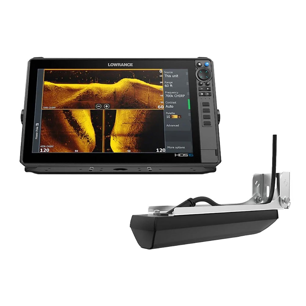 Lowrance HDS PRO 16  w Preloaded CMAP DISCOVER OnBoard  Active Imaging HD Transducer 00015990001