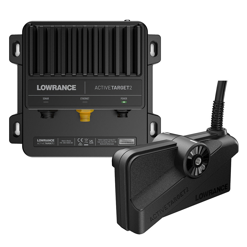 Lowrance ActiveTarget 2 Live Sonar wTransducer Module XDCR Mounts 00015959001