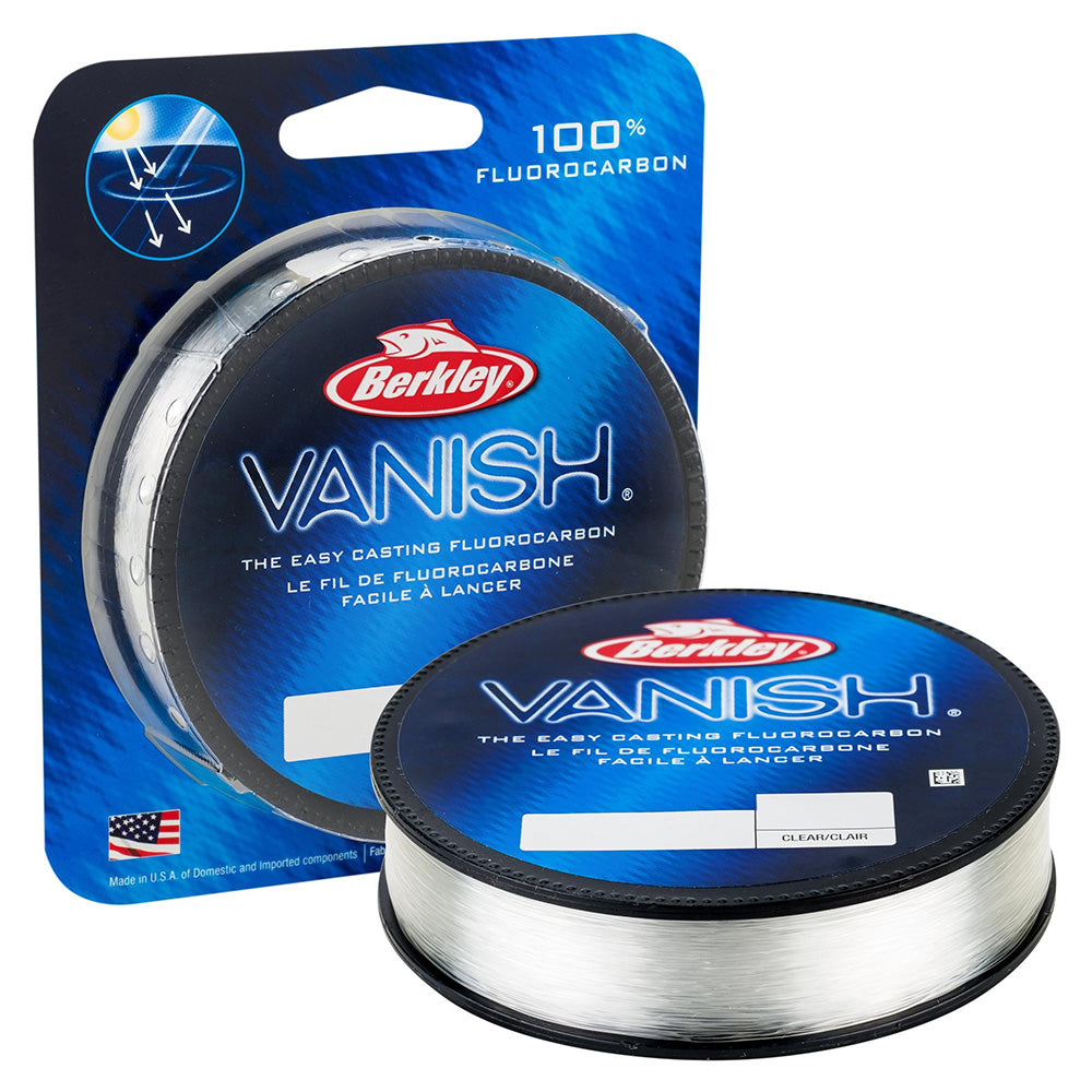 Berkley Vanish Fluorocarbon 2lbs 250yds Clear 1562609