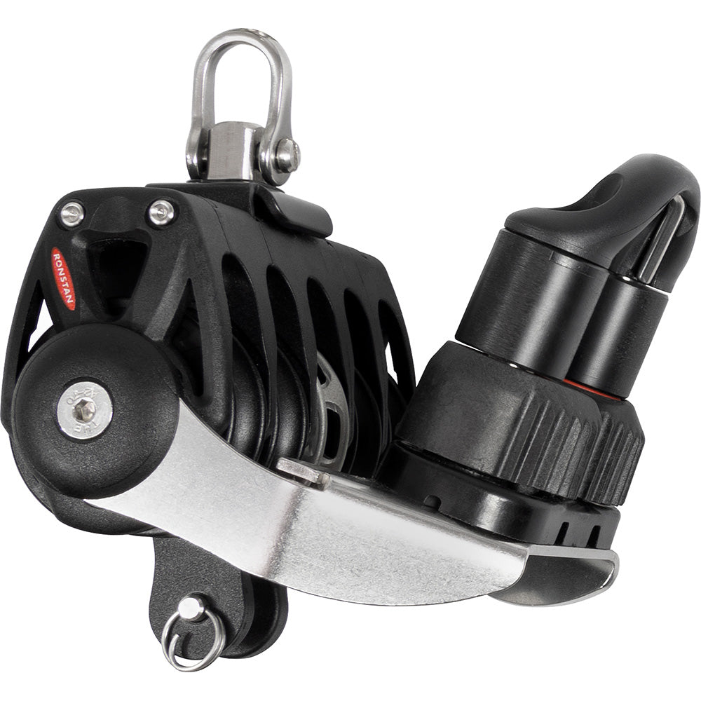 Ronstan Series 40 Orbit RT Block wQuin Becket Cleat Swivel RF46530