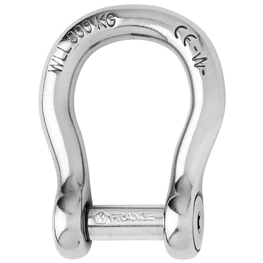 Wichard SelfLocking Allen Head Pin Bow Shackle 6mm Diameter 14 01343