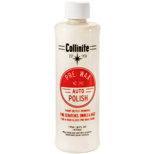 Collinite 390 PreWax Auto Polish  16oz 390