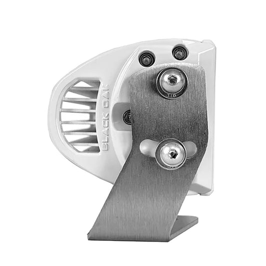 Black Oak 30 Marine Curved Double Row LED Light Bar Spot Optics White Housing Pro Series 30 30SCMD5OS