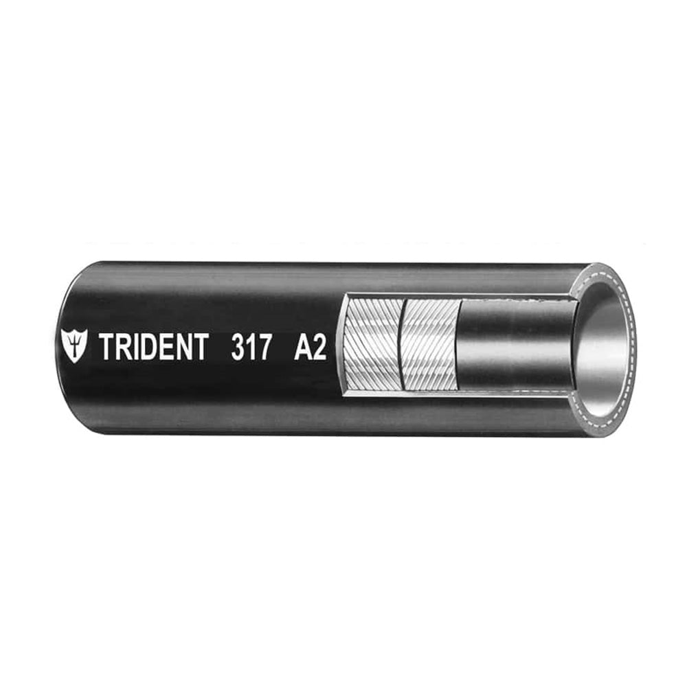 Trident Marine 58 A2 Fuel Vent Line Hose Black Sold by the Foot 3170580FT