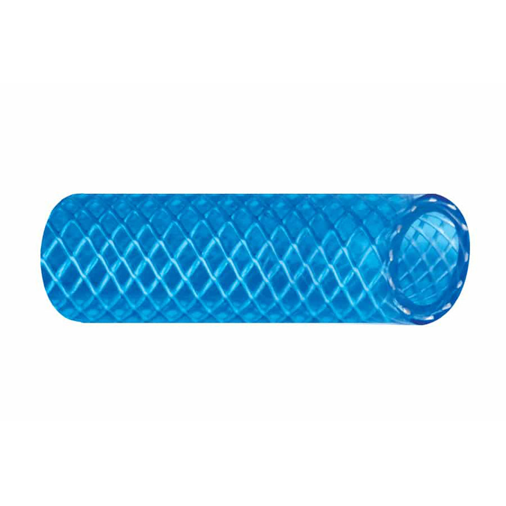 Trident Marine 34 Reinforced PVC FDA Cold Water Feed Line Hose Drinking Water Safe Translucent Blue Sold by the Foot