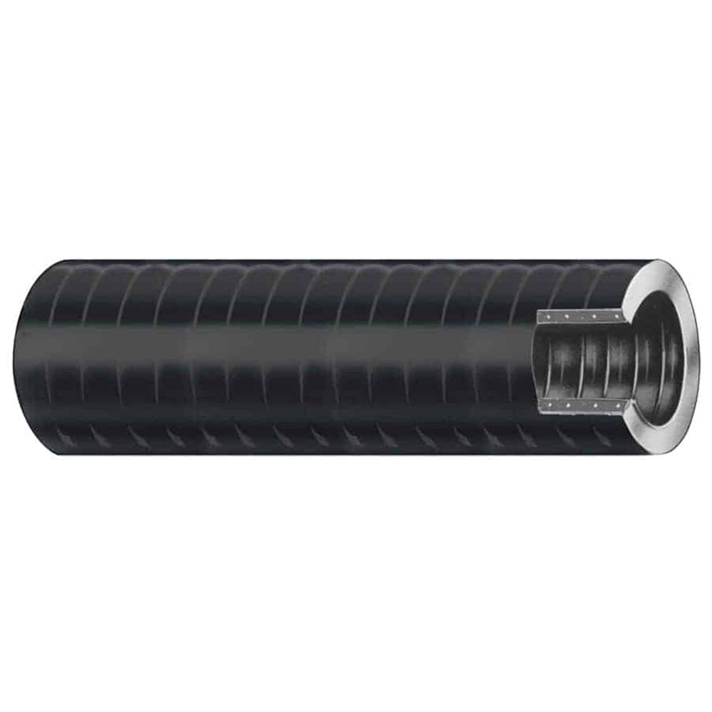 Trident Marine 118 VAC XHD Bilge Live Well Hose Hard PVC Helix Black Sold by the foot 1491186FT