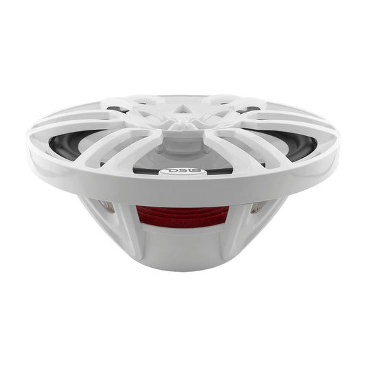 DS18 HYDRO 6 x 9 2Way Marine Speakers wIntegrated RGB LED Lights 375W White NXL69WH