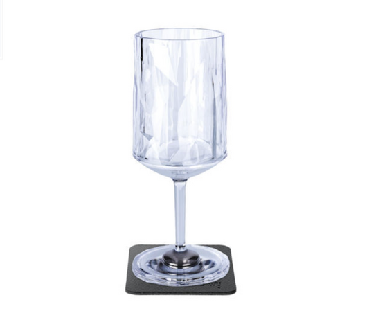 6 Magnetic Plastic Wine Glasses image 1