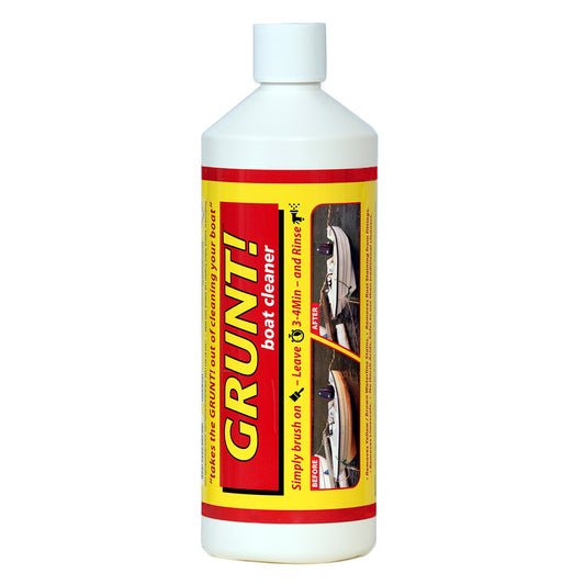 GRUNT 32oz Boat Cleaner  Removes Waterline  Rust Stains GBC32