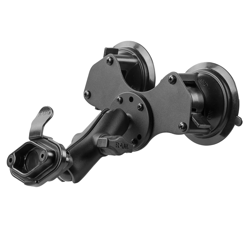 RAM Mount TwistLock Dual Suction Mount wQuick Release Adapter RAMB189326U