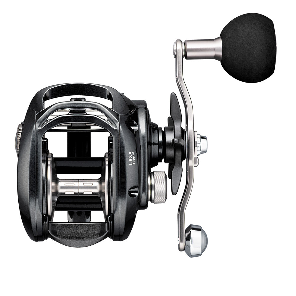 Daiwa Lexa 400 Baitcasting Reel  Left Hand  Hyper Speed  Power Handle LX400HLP