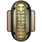 Metro Marine HighOutput Vertical Surface Mount Light wIntelligent Monochromatic LEDs  Aqua 45 Beam FSME1VA345