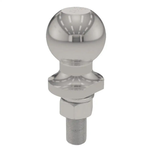 CURT 2 Trailer Ball  34 x 218 Shank  3500 lb  Stainless Steel 40082