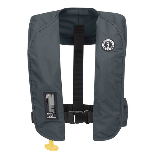 Mustang MIT 100 Convertible Inflatable PFD  Admiral Grey MD20301910202
