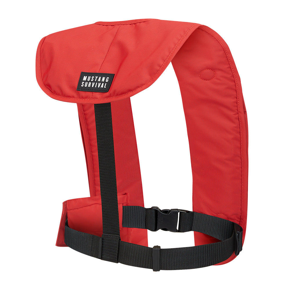 Mustang MIT 100 Convertible Inflatable PFD  Red MD203040202