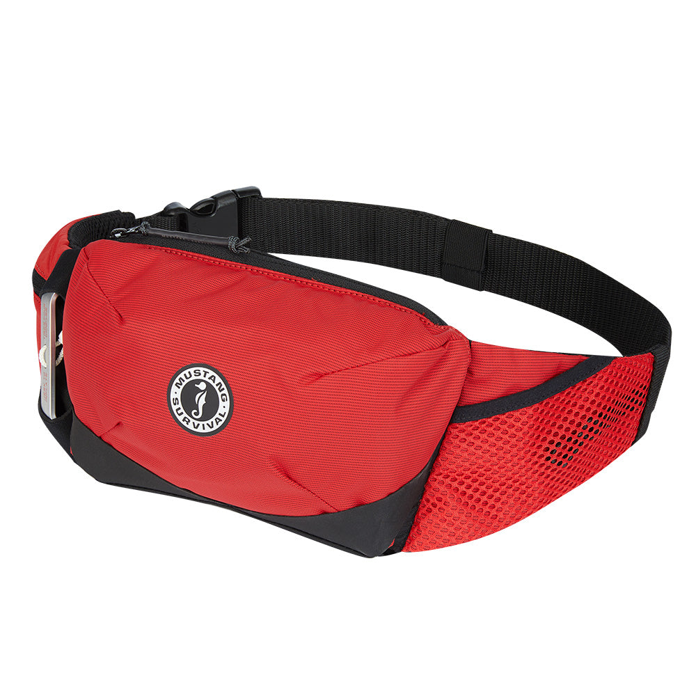 Mustang Essentialist Manual Inflatable Belt Pack  Red MD380040202