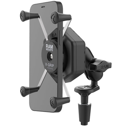 RAM Mount RAM XGrip Large Phone Mount wVibeSafe  Fork Stem Base  Short RAMB176AUN10462