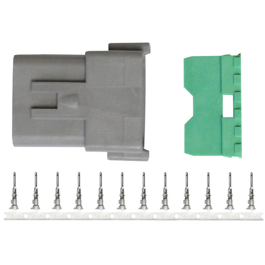Pacer DT Deutsch Receptacle Repair Kit  1418 AWG 12 Position TDT04F12RP