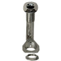 CE Smith 80 Series Screwless Flush Mount Rod Holder  15 Degree  Stainless Steel  Swivel Bottom  Black Liner 53687S