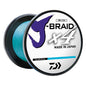 Daiwa JBRAID x4 Braided Line  20 lbs  300 yds  Island Blue JB4U20300IB
