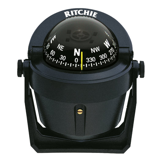 Ritchie B51 Explorer Compass  Bracket Mount  Black B51