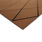 SeaDek 40 x 80 6mm Two Color Diamond Full Sheet  Brushed Texture  BrownBlack 1016mm x 2032mm x 6mm 5641189905