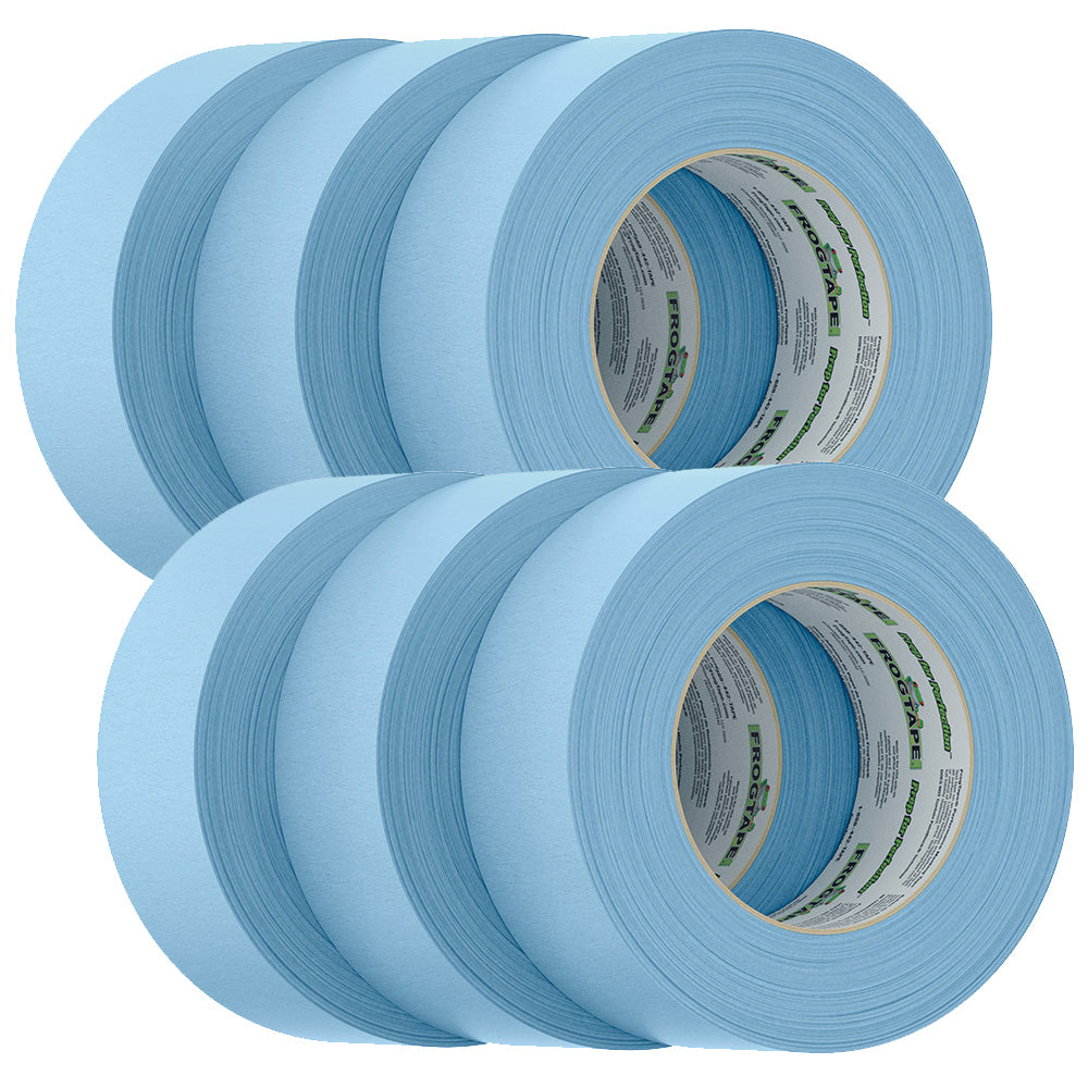 FrogTape CP 250 MediumHigh Adhesion Masking Tape  48MM x 55M x 6Pack  Light Blue  Rated f250F 105329