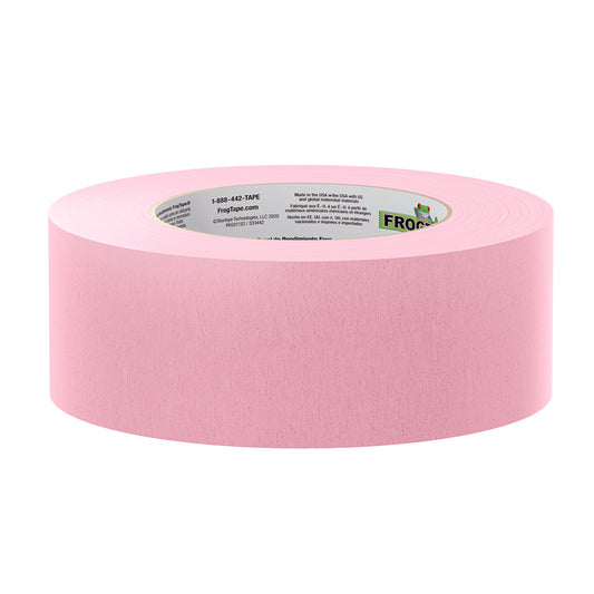 FrogTape CP 325 MediumHigh Adhesion Masking Tape  48MM x 55M x 6Pack  Pink  Rated f325F 105335