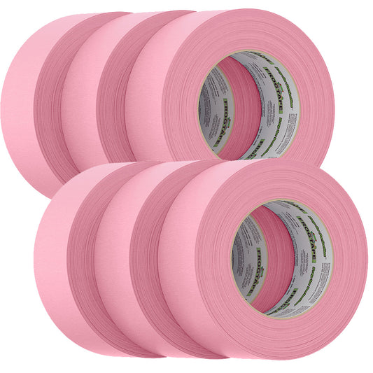 FrogTape CP 325 MediumHigh Adhesion Masking Tape  48MM x 55M x 6Pack  Pink  Rated f325F 105335