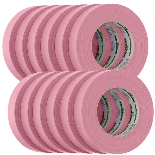 FrogTape CP 325 MediumHigh Adhesion Masking Tape  24MM x 55M x 12Pack  Pink  Rated f325F 105333