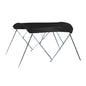 Carver 3 Bow 4675U Bimini Top with Boot  Black Acrylic A4675UB02