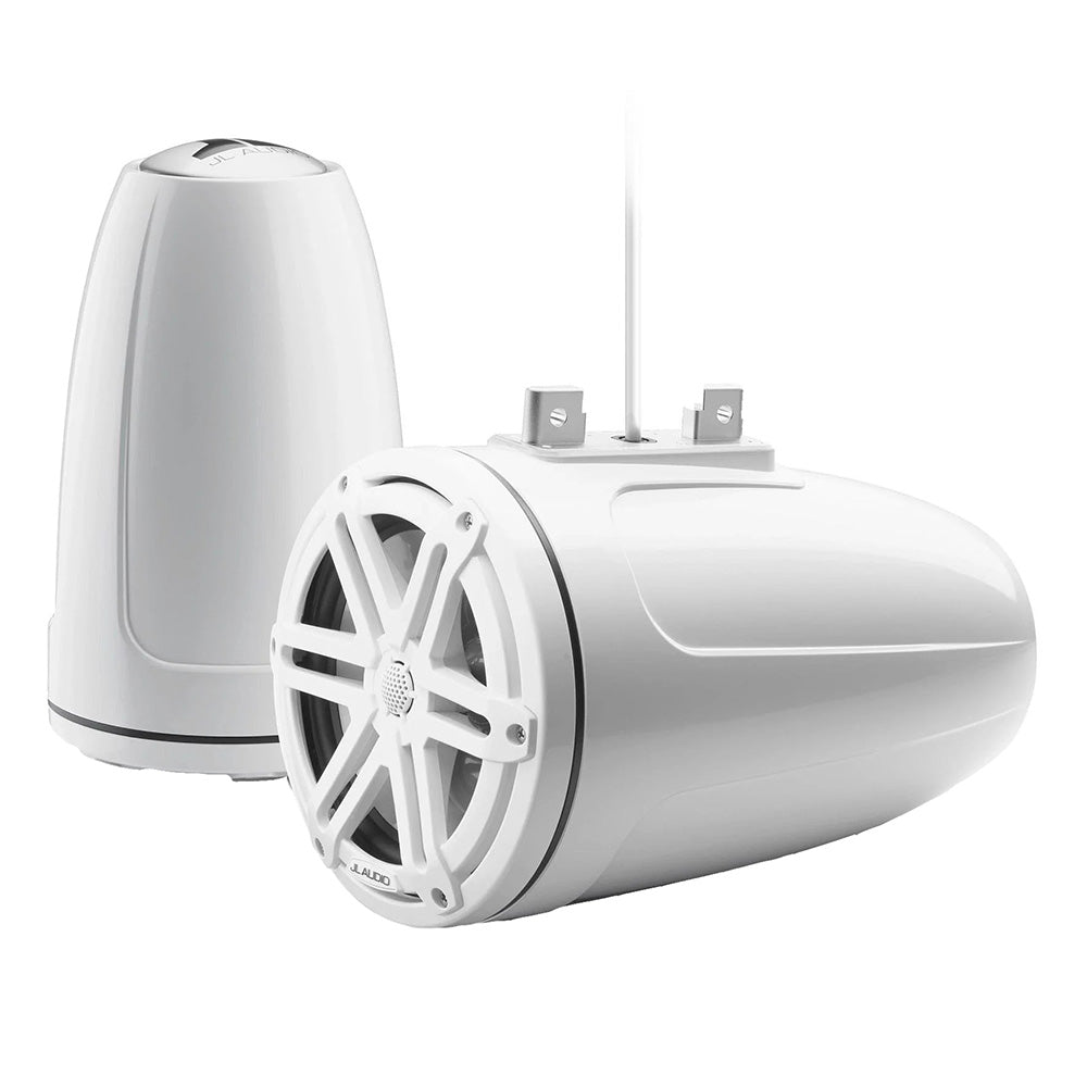 JL Audio M3 Series 77 Enclosed Tower Coaxial System wGloss White Sport Grille  M3770ETXv3GwSGw 0100326900