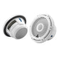 JL Audio M6 Series 77 Marine Coaxial Speakers wGloss White Classic Grille  M6770XC3GW 0100349800