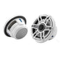 JL Audio M6 Series 77 Marine Coaxial Speakers wGloss White Sport Grille  M6770XSGwGw 0100307300