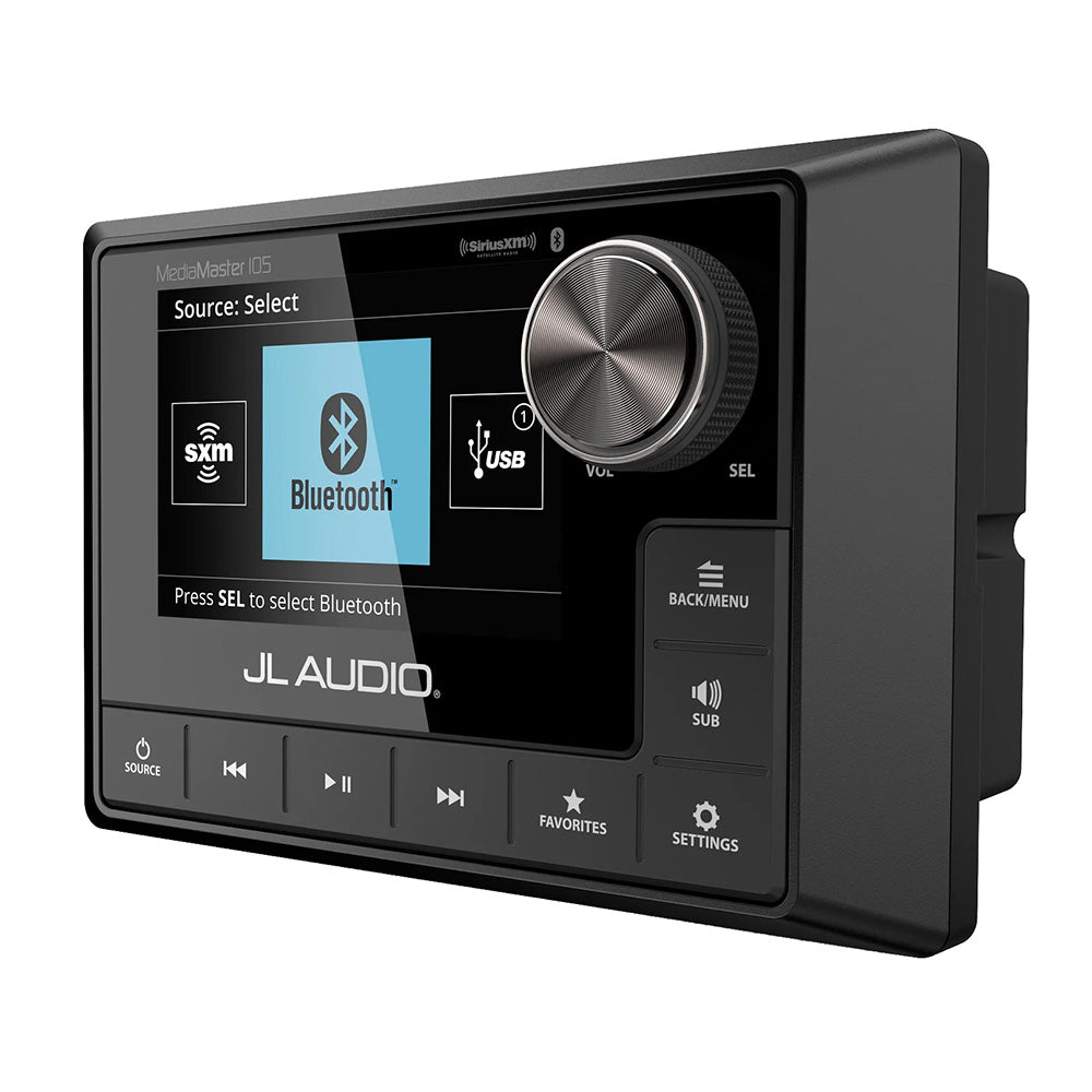 JL Audio MediaMaster 105 Weatherproof Source Unit wFull Color LCD Display  MM105 0100313200