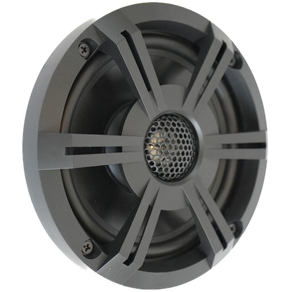 Banshee Marine 65 Marine Speaker  Black Sports Grille BARLS65SB