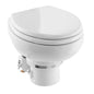 Dometic MasterFlush 7120 White Electric Macerating Toilet wOrbit Base  Freshwater  24V 9610007271