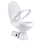 Commodore Electric Marine Toilet  Rear Macerator  Regular Size CM1RMT