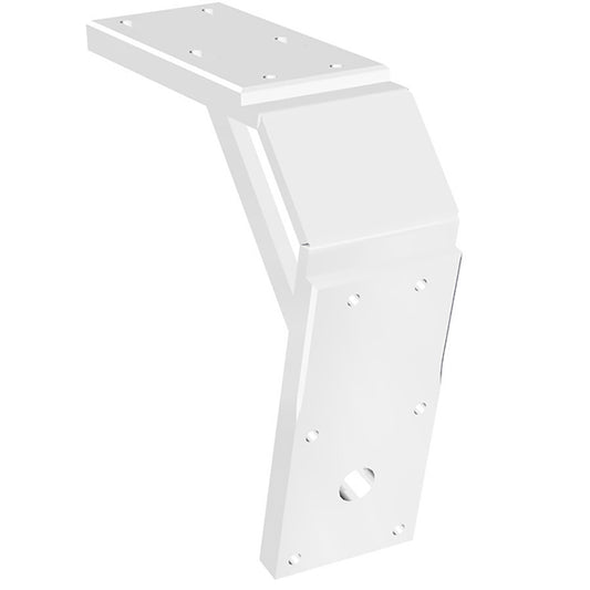 PowerPole Deck Mount  8 Aft  11 Drop  White PKD811UWT