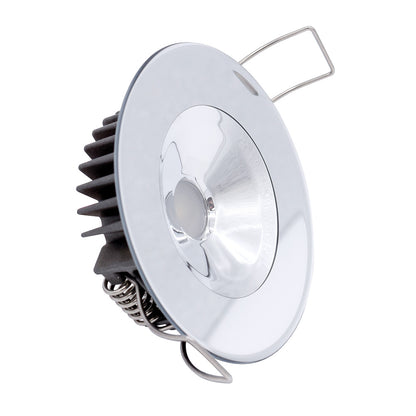 Lumitec Illusion Flush Mount LED Down Light  Spectrum RGBW  Cool White  Mirrored Housing 117147