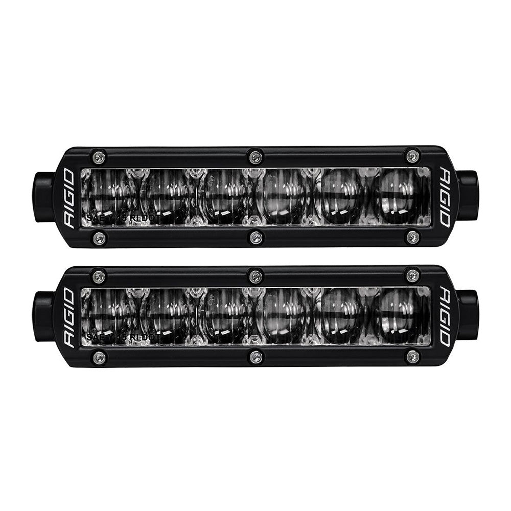 RIGID Industries SRSeries 6 SAE Fog Light  Compliant Pair 906703