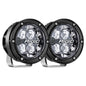 RIGID Industries 360Series RGBW 4 Offroad Spot Beam wRGBW Backlight Pods  Set of 2 36402