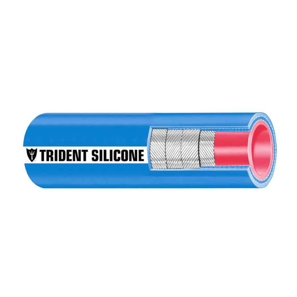 Trident Marine 212 x 36 Blue Silicone Wet Exhaust Hose 202V212036