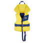 Mustang Lil Legends Infant Foam Vest  YellowNavy MV32518440