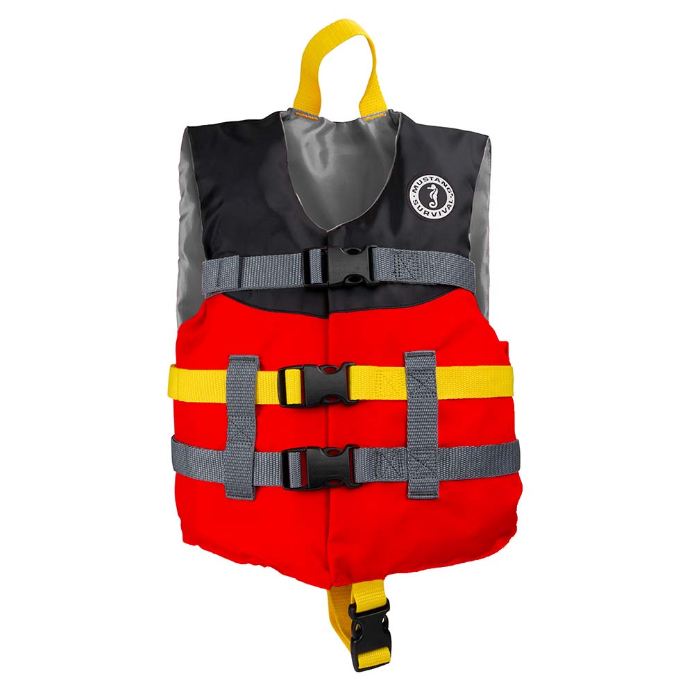 Mustang Child Livery Foam Vest  RedBlack MV2301021230